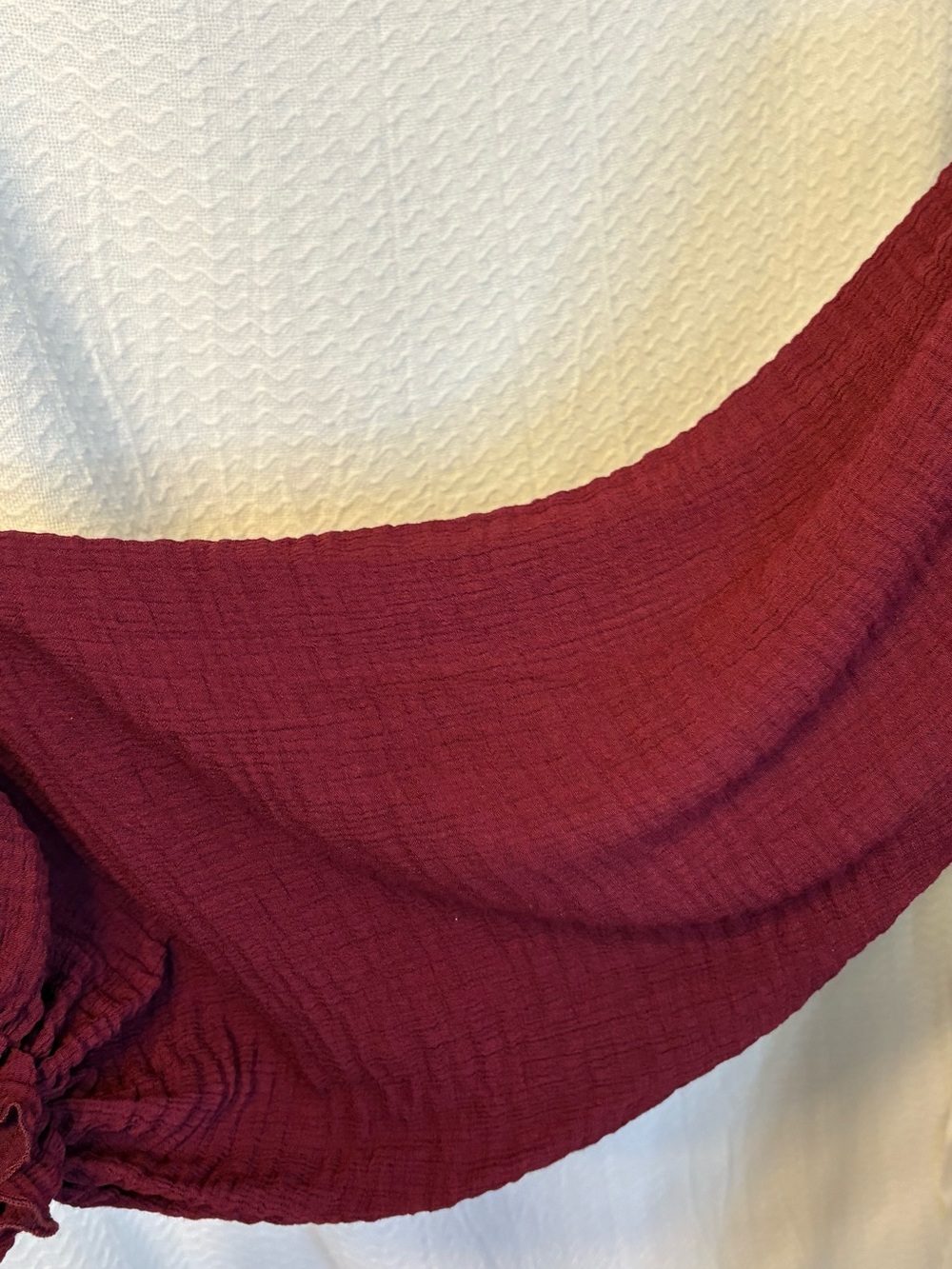 Altar’d State burgundy textured mini dress. Whimsigoth and fairy vibes.!
Size M - Picture 4 of 7